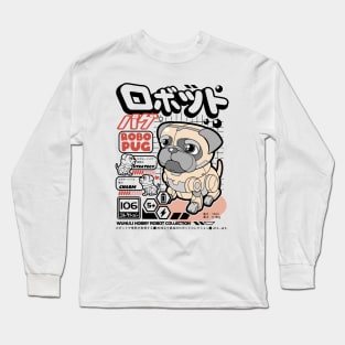 Robo Pug Long Sleeve T-Shirt